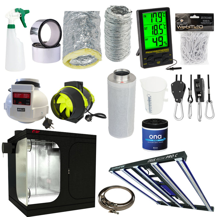 Gold 2.4 x 1.2 x 2.0 Grow Kit