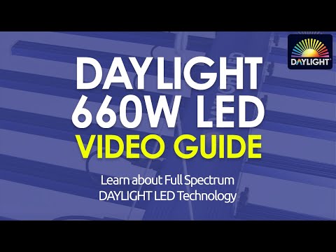 Video guide: Maxibright Daylight 660W PRO LED Grow Light